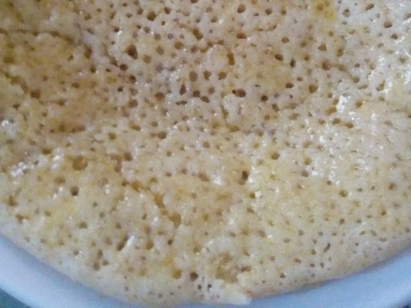 Baghrir sans gluten (crêpes mille trous)