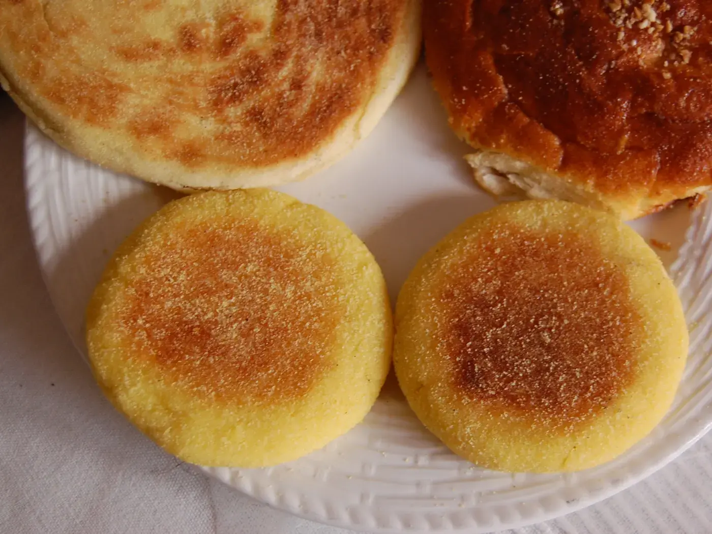 Harcha à la farine de maïs