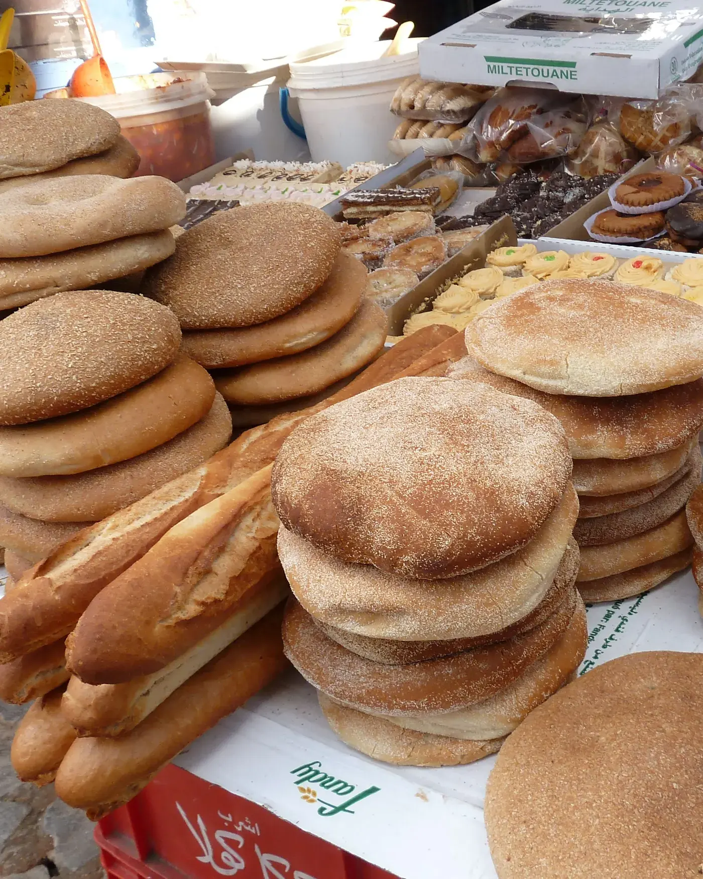 Khobz marocain sans gluten