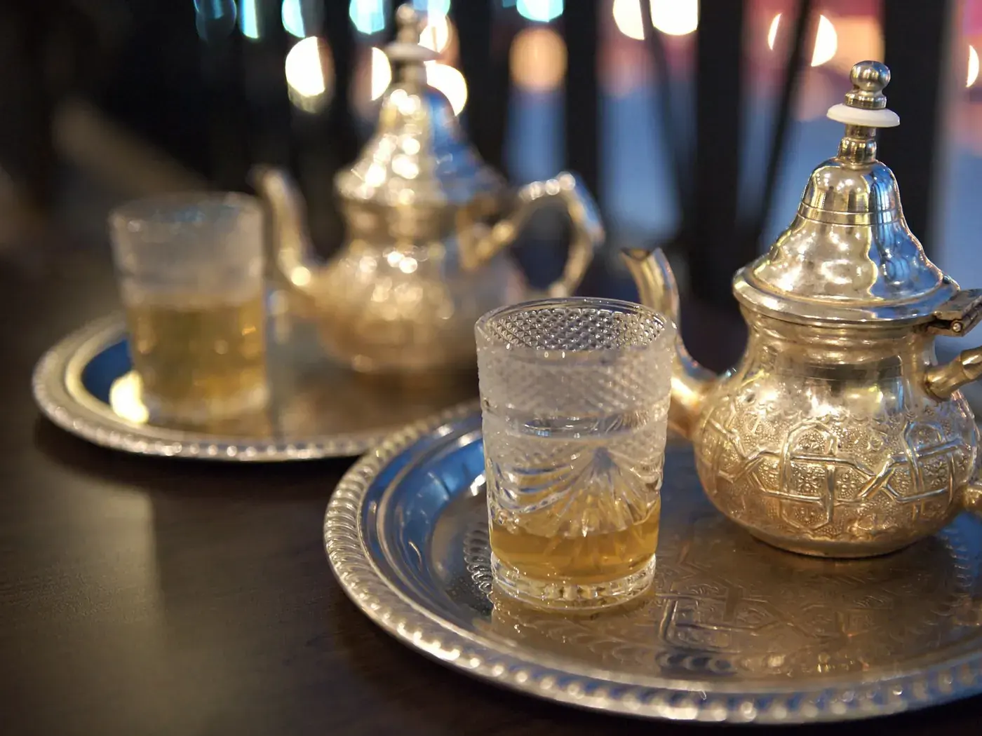 Moroccan mint tea
