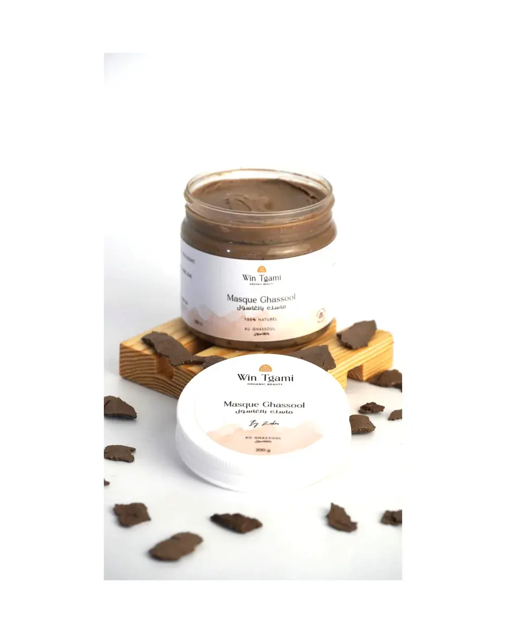 Masque au ghassoul